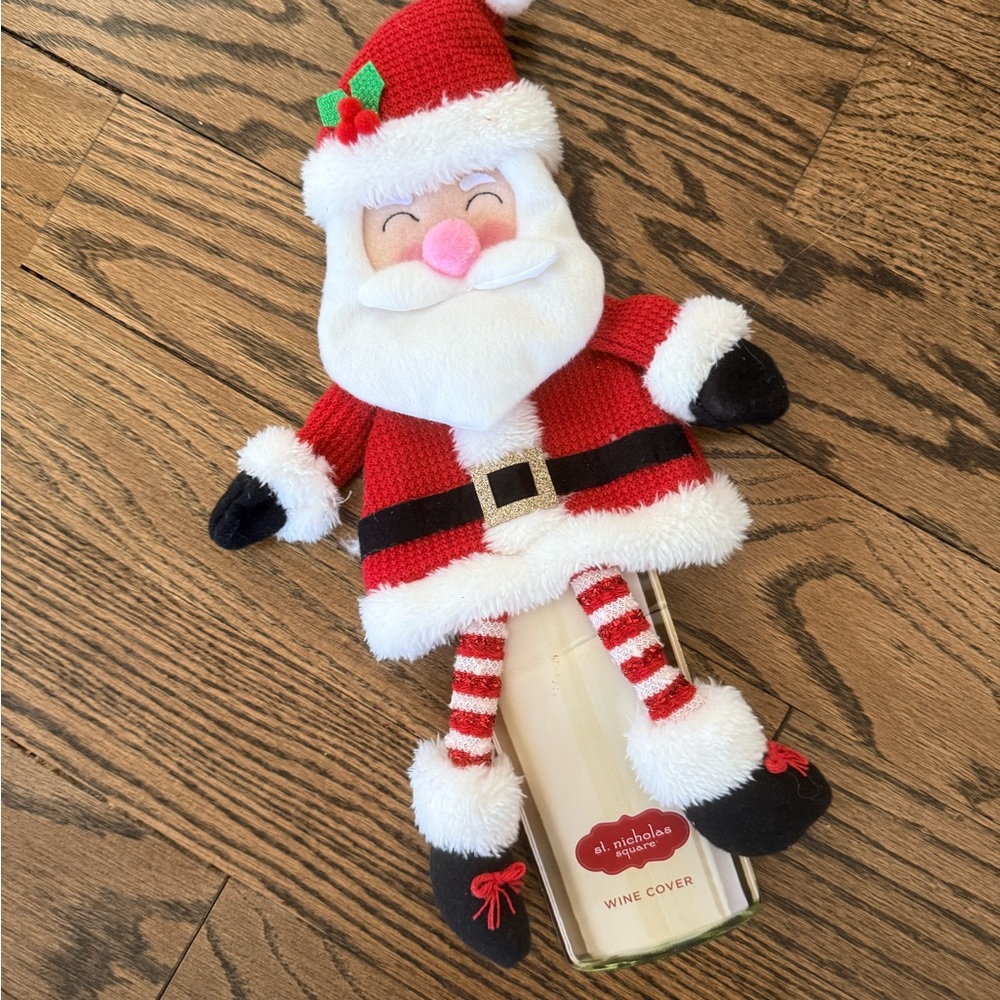 Santa Claus Wine Bottle Cover - New